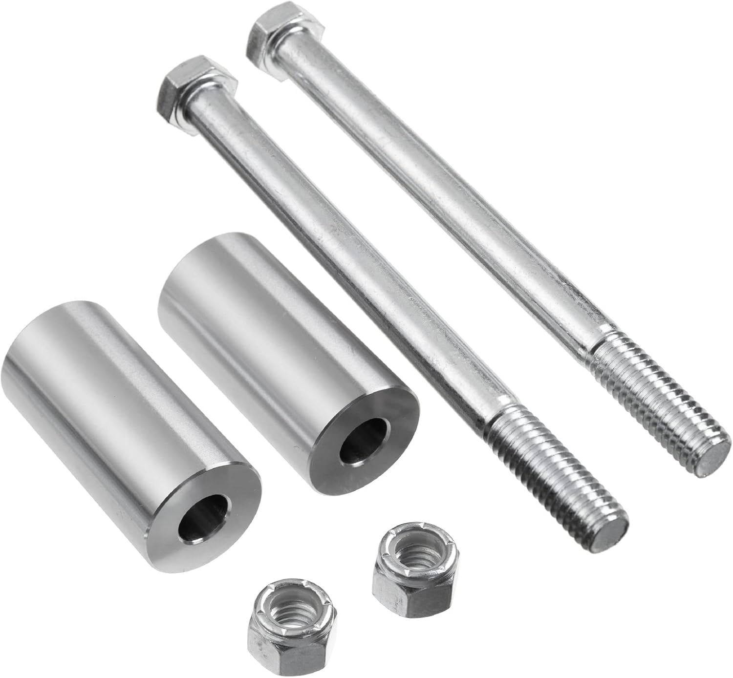 Se adapta a Harley Touring Softail y Dyna Modelos 1″ Inch Rise 1-14″ Extensión de elevadores de manillar (cromado)