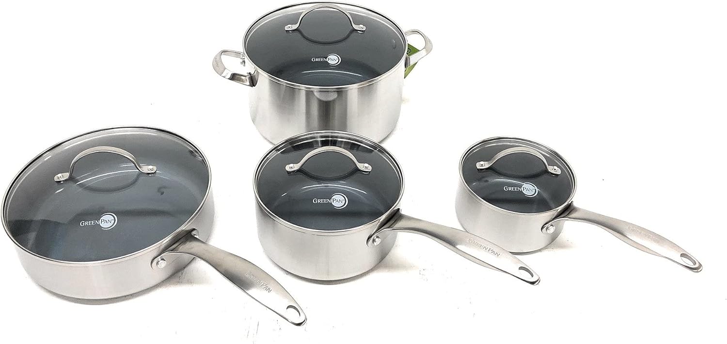 The Original Green Pan Juego de utensilios de cocina antiadherentes de cerámica de 10 piezas