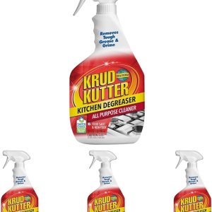 Rust-Oleum Krud Kutter 305373 – Limpiador desengrasante multiusos de cocina, 32 onzas (paquete de 4) Rust-Oleum Krud Kutter 305373 – Limpiador desengrasante multiusos de cocina, 32 onzas (paquete de 4)