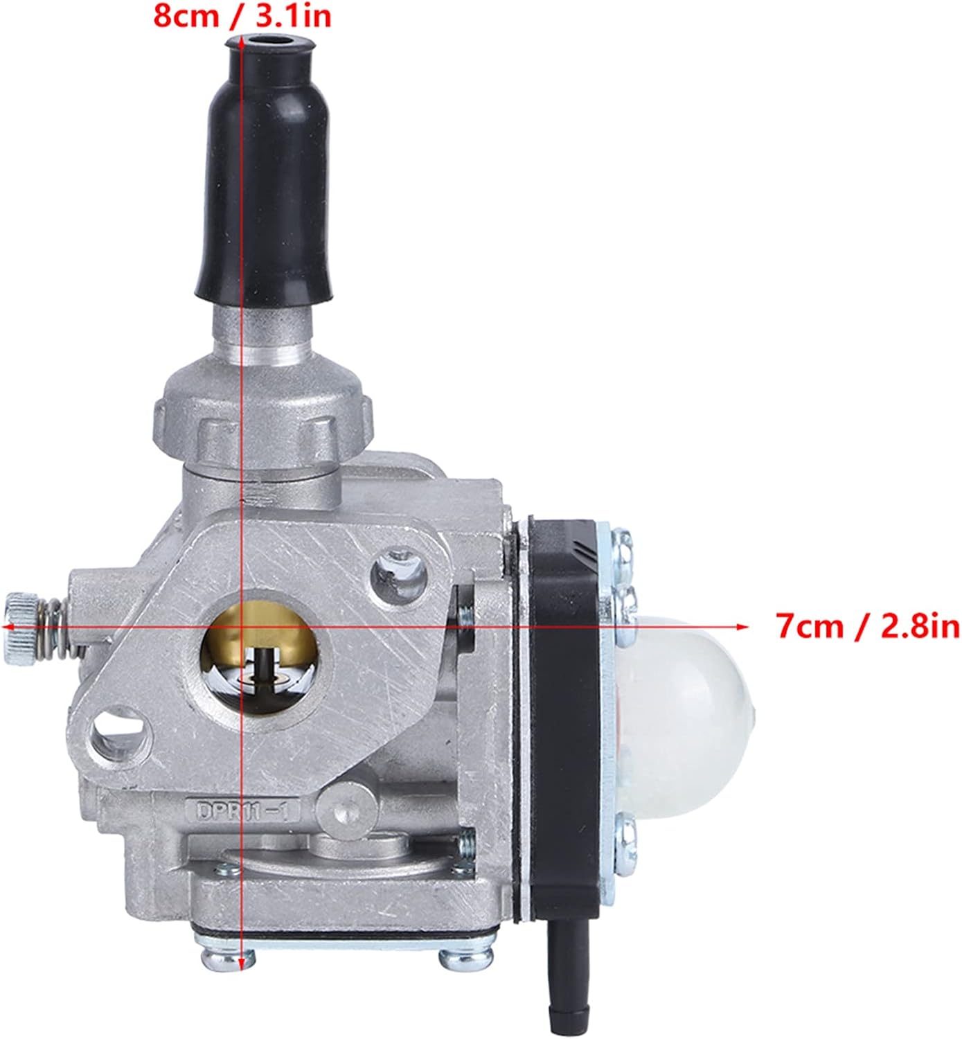 Fydun Herramienta de jardinería al aire libre Cortacésped Carburador Carb Reemplazo para TH43 TH48 Motor Home Accesorios