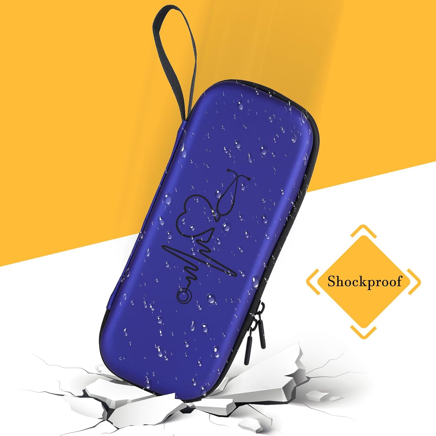 CDBXPRG Funda para estetoscopio 3M Littmann, estetoscopio de transporte para estetoscopio MDF Acoustica Deluxe, soporte de viaje para estetoscopio