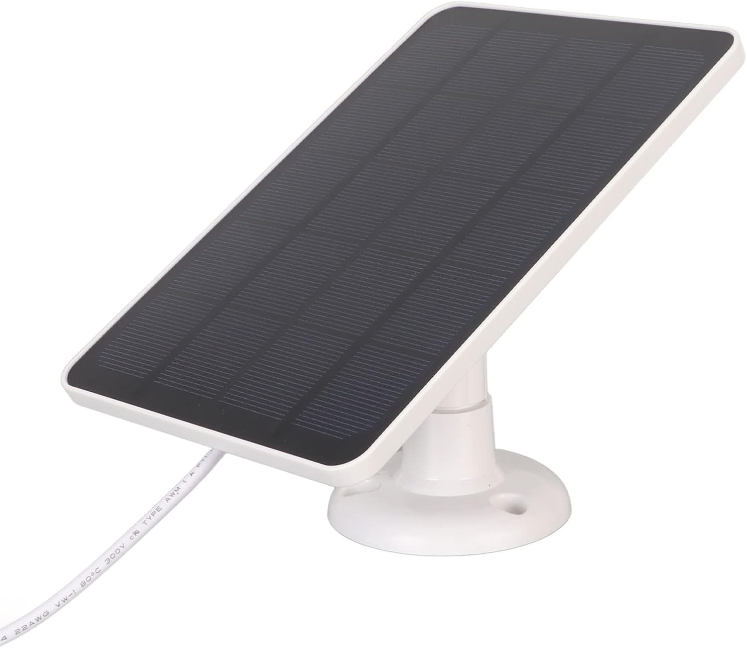 Panel solar para cámara de seguridad, para cámara de seguridad DC 5V, cargador de cámara impermeable IP65, cámara de vigilancia con batería