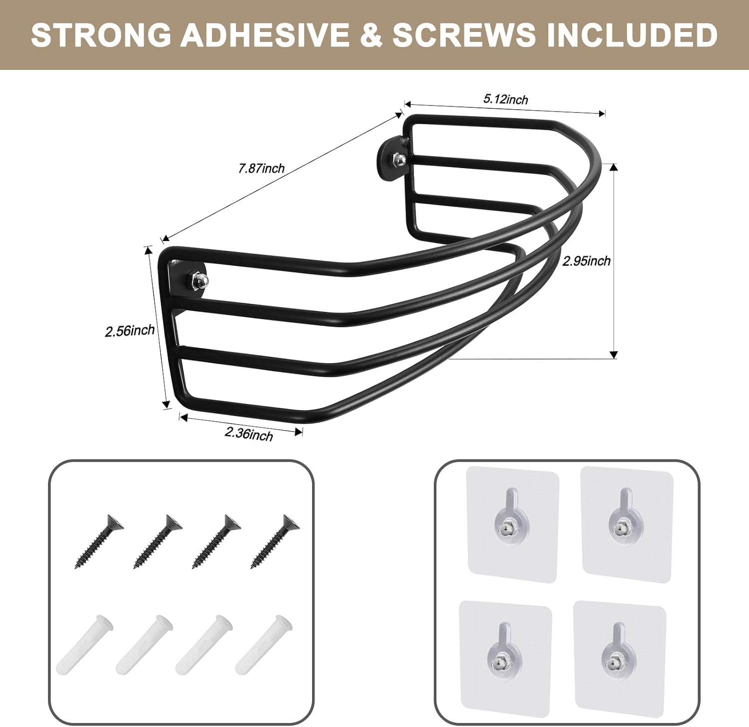 Perchero de pared para sombreros, paquete de 2 organizadores de sombreros para gorras de béisbol, perchas compactas para sombreros para exhibir
