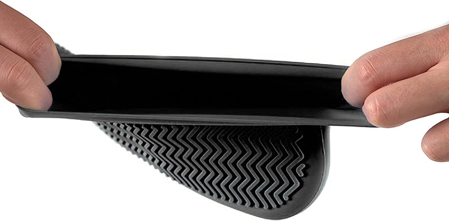 Fundas impermeables de silicona para zapatos, fundas reutilizables para hombres y mujeres, antideslizantes, cubiertas de lluvia para zapatos, color