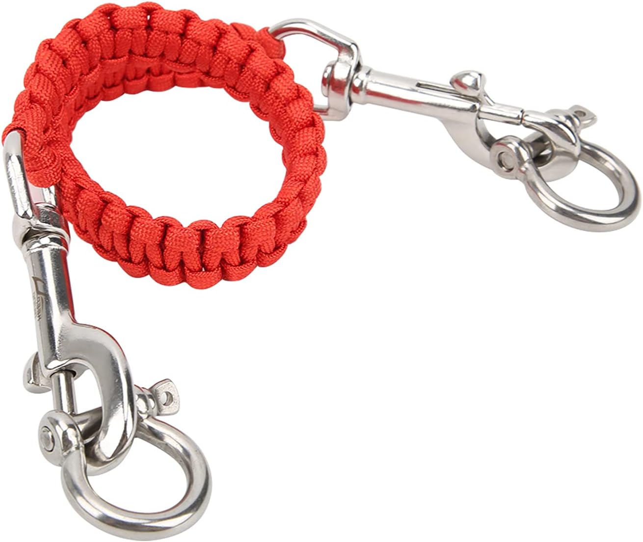 VGEBY Cordón para cámara de buceo, 360 grados retráctil flexible de rotación de la cámara de la vivienda de llevar el cordón de buceo Accesorios de