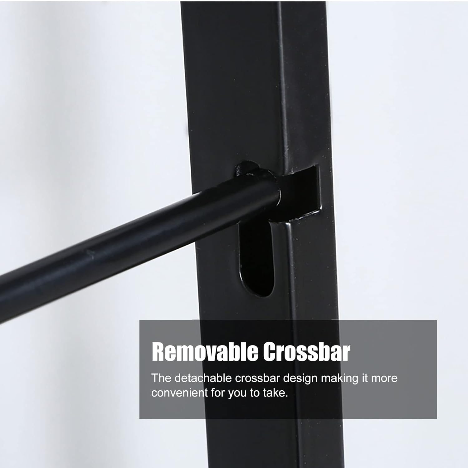 Soporte de cinta para montaje en pared, negro y blanco, cuadrado de metal de 4 capas, organizador de almacenamiento versátil para envolver papel de