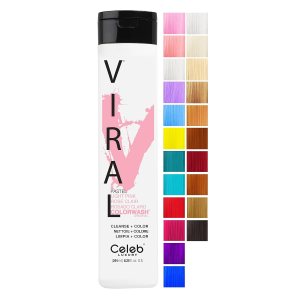 Celeb Luxury Viral Colorwash Color Depositing Shampoo – Semi Permanent Hair Color, Vegan Hair Dye Celeb Luxury Viral Colorwash Color Depositing Shampoo – Semi Permanent Hair Color, Vegan Hair Dye