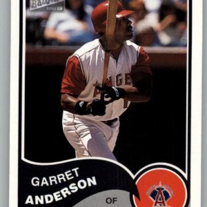 2003 Bazooka #16 Garret Anderson NM-MT Anaheim Angels Baseball MLB 2003 Bazooka #16 Garret Anderson NM-MT Anaheim Angels Baseball MLB