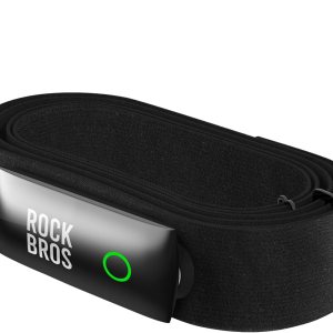 ROCKBROS Monitor de frecuencia cardíaca, resistente al agua IP67 con sensor de frecuencia cardíaca con batería recargable, protocolo ANT+Bluetooth, ROCKBROS Monitor de frecuencia cardíaca, resistente al agua IP67 con sensor de frecuencia cardíaca con batería recargable, protocolo ANT+Bluetooth,