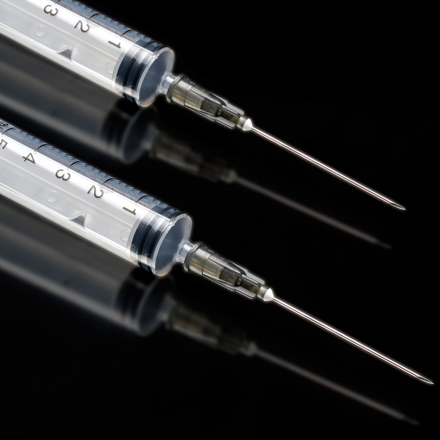 Paquete de 100 suministros de laboratorio dispensadores desechables de 22 Ga de 1 pulgada0.984 in, embalaje sellado individualmente