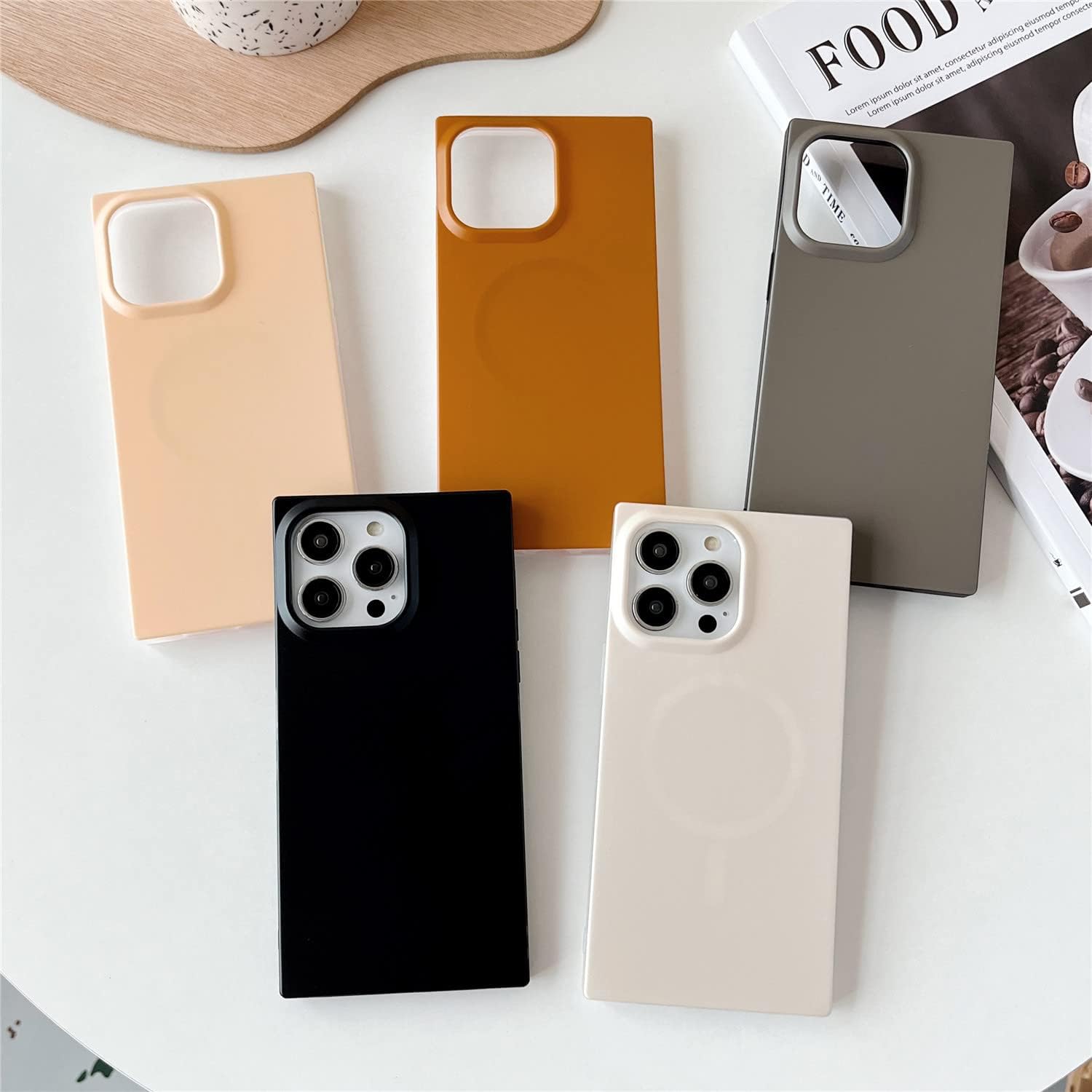 Cocomii Funda cuadrada compatible con iPhone 11 Pro Max, lujosa, delgada, mate, color sólido, neutros atemporales, resistente a las huellas