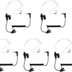 Auricular de policía de 0.138 pulgadas1 pin solo escucha tubo acústico auricular para altavoz remoto micrófono Motorola Kenwood radio de 2 vías FBI Auricular de policía de 0.138 pulgadas1 pin solo escucha tubo acústico auricular para altavoz remoto micrófono Motorola Kenwood radio de 2 vías FBI