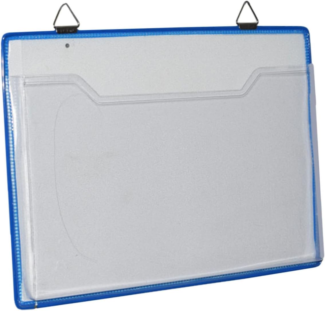 BESTOYARD Bolsa de almacenamiento de archivos, carpeta de archivos de oficina, conveniente bolsa de archivo, soporte para archivos colgantes,