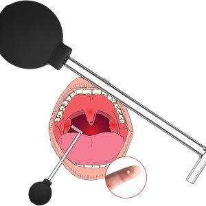 TrelaCo Herramienta de extracción de piedra de amígdala, tubo de vidrio, herramienta de ventosas de piedra de amígdala, removedor de piedra de TrelaCo Herramienta de extracción de piedra de amígdala, tubo de vidrio, herramienta de ventosas de piedra de amígdala, removedor de piedra de