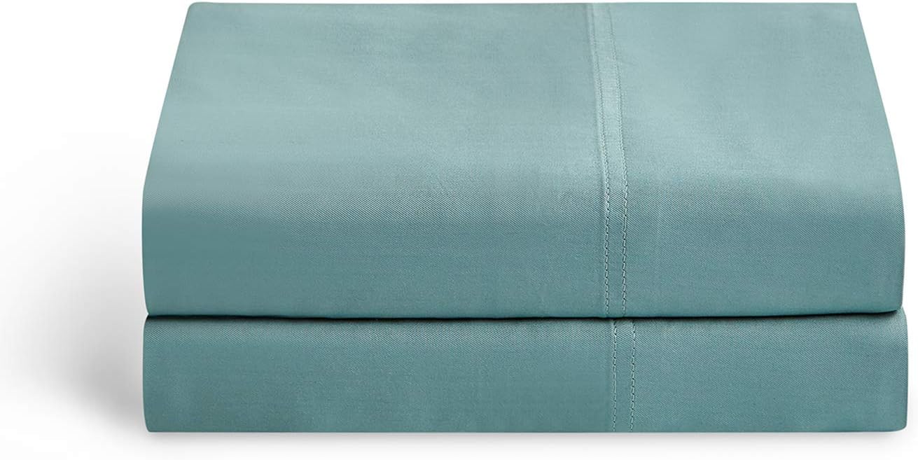 YnM Paquete de 2 fundas de almohada 100% bambú, estándarQueen (21 x 30 pulgadas), verde
