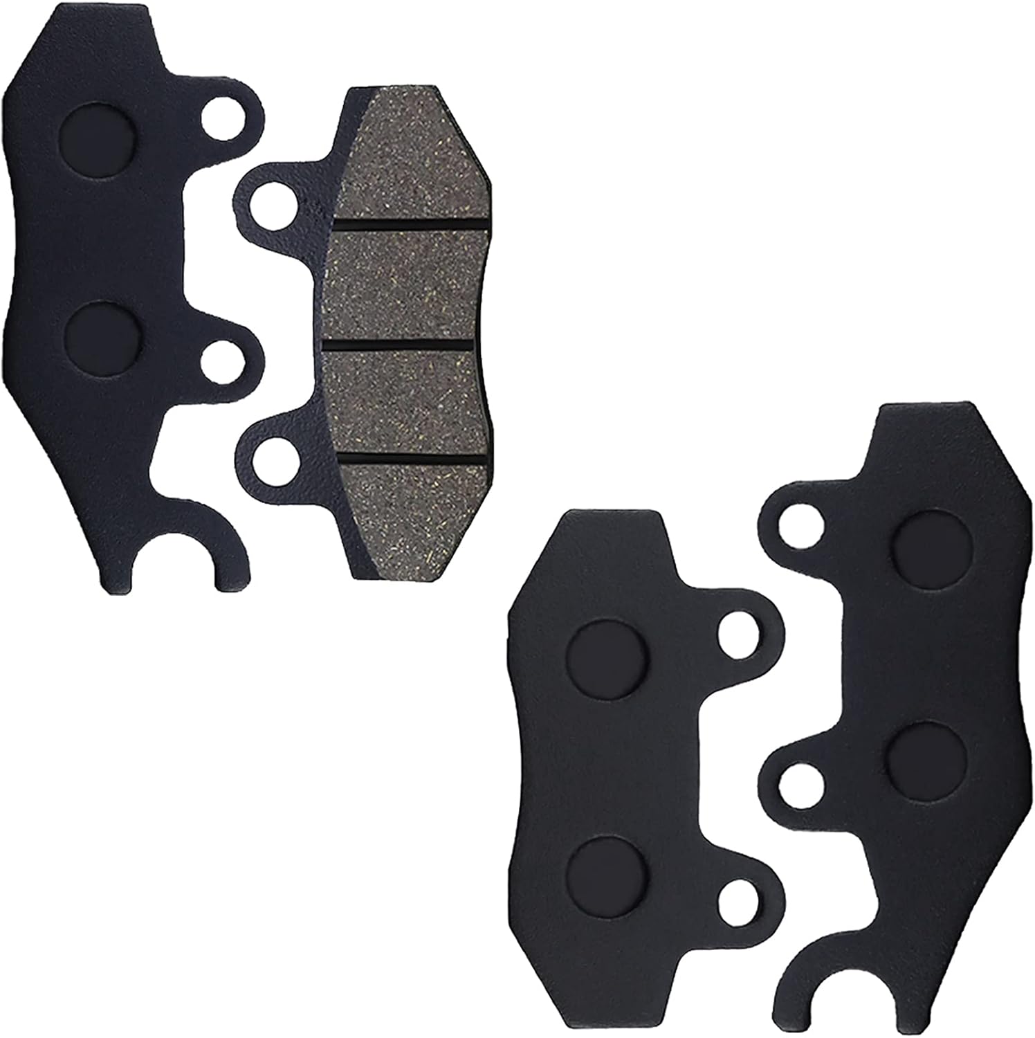 Pastillas de Freno Delantero y Trasero para Kawasaki Teryx 4 800 750 Bayou 400 300 Brute Force 750 650 para Yamaha Rhino 450 660 700