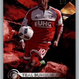 2016 Topps Apex Red #44 Teal Bunbury 025 New England Revolution Official Major League Soccer Card in Raw (NM or Better) Condition’ 2016 Topps Apex Red #44 Teal Bunbury 025 New England Revolution Official Major League Soccer Card in Raw (NM or Better) Condition’