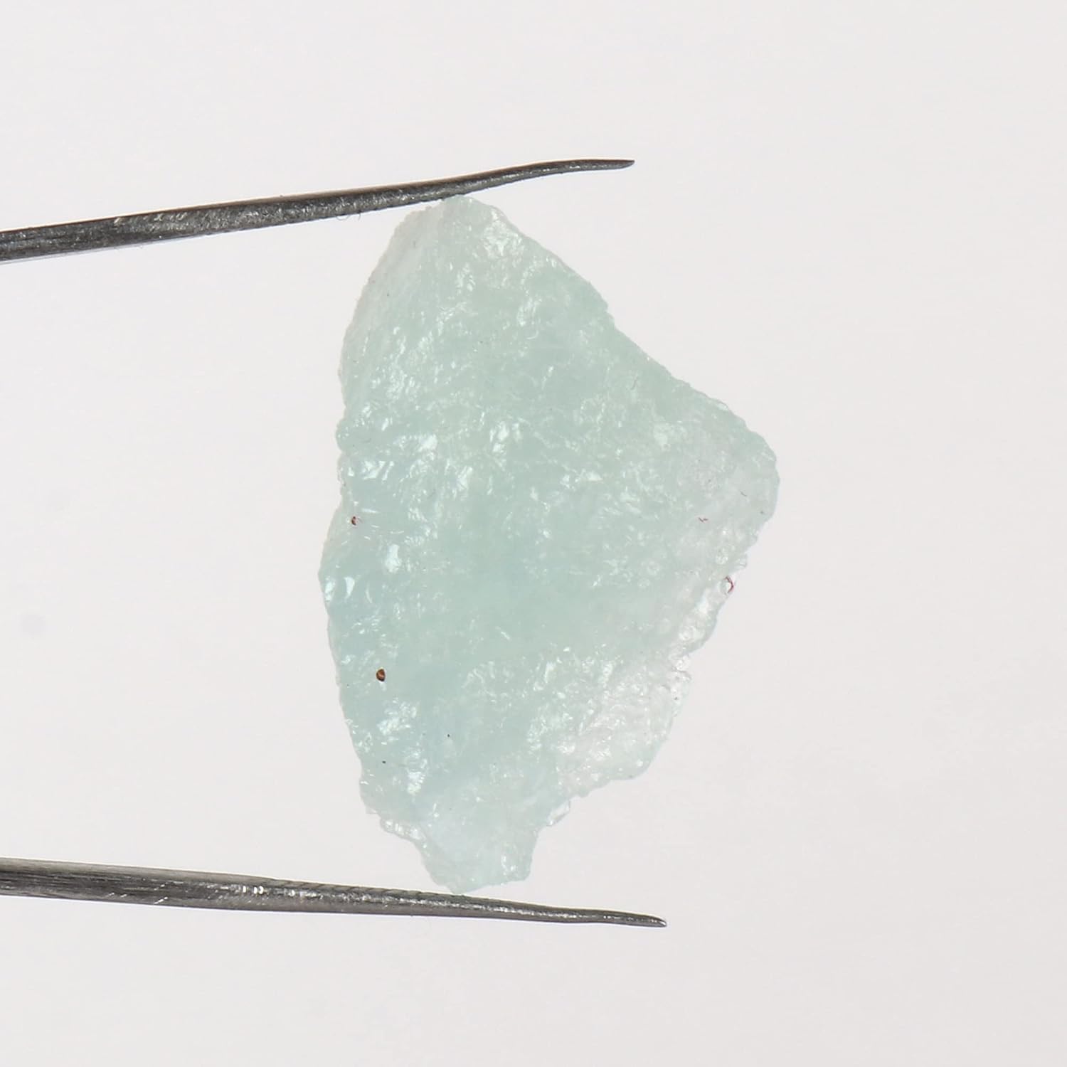 GEMHUB 25.05 CT Natural Earth Mind Aqua Sky Aquamarine Crystal Piedra preciosa suelta áspera Sin tratar Aguamarina certificada para envoltura de