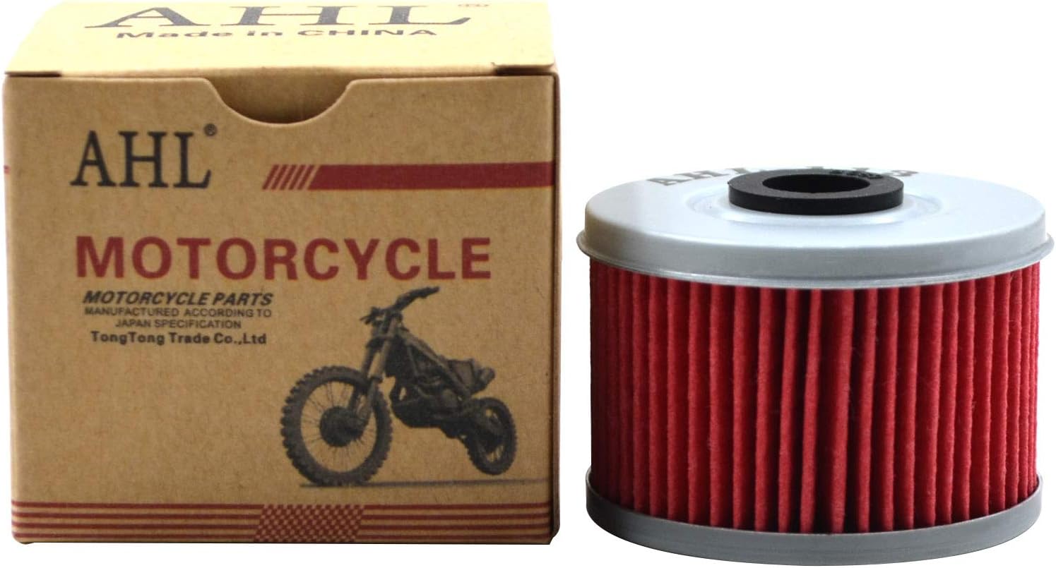 AHL 113 Filtro de aceite para Honda TRX420TM1 Fourtrax Rancher 420 2014-2018 2020, TRX520FM1 FourTrax Foreman 4×4 518 2020, TRX500FM1 FOURTRAX