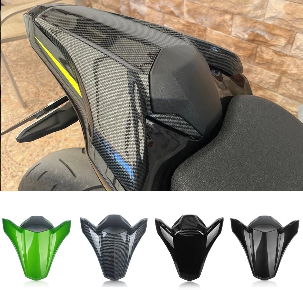 Carenado de asiento trasero de motocicleta, accesorios de motocicleta, asiento de pasajero trasero para Kawasaki Z900 ABS 2017-2021 ZE 2022-2023