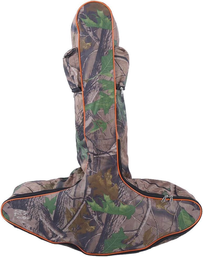 Qiilu Bolsa de ballesta Excalibur Bolsa de ballesta de camuflaje Ballesta Bolsa de almacenamiento de tela de buey en forma de T Bolsa de arco