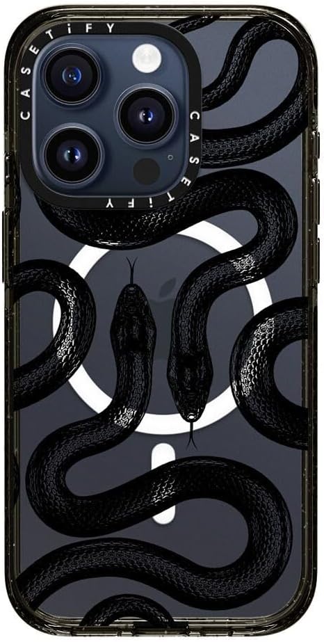 CASETiFY Impact – Funda para iPhone 15 Pro 4 veces probada contra caídas de grado militar, protección contra caídas de 8.2 pies, compatible con