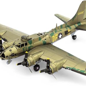 Metal Earth B-17 Flying Fortress Color 3D Metal Modelo Kit Fascinaciones Metal Earth B-17 Flying Fortress Color 3D Metal Modelo Kit Fascinaciones