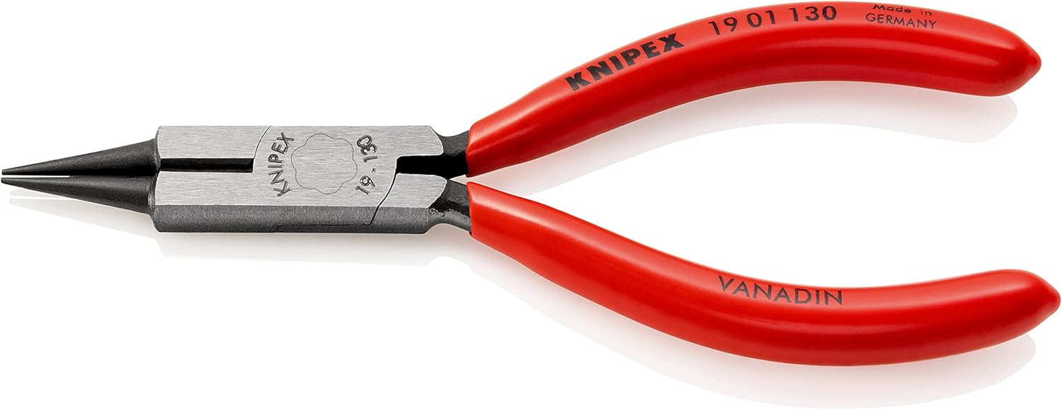 KNIPEX Alicates redondos para joyería de nariz
