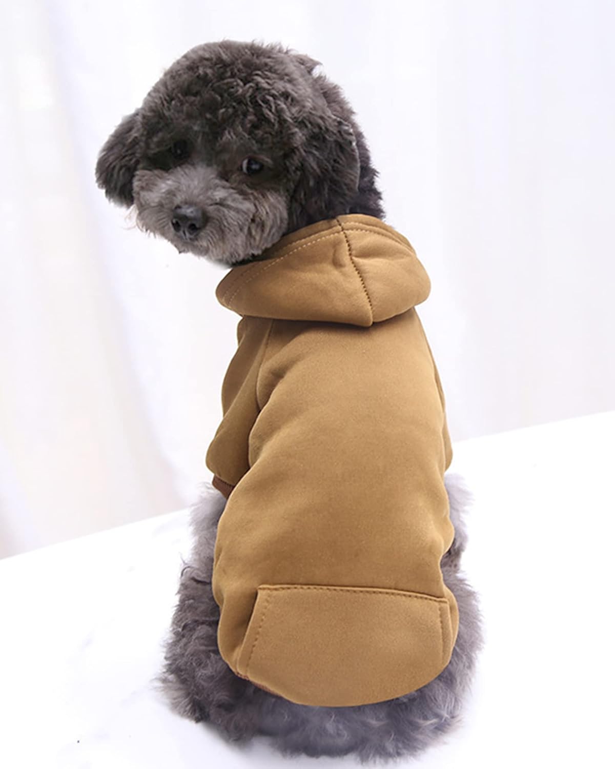 Abrigos de invierno para perros pequeños, sudadera con capucha para perros pequeños, ropa de chihuahua, ropa de bulldog francés, ropa para perros