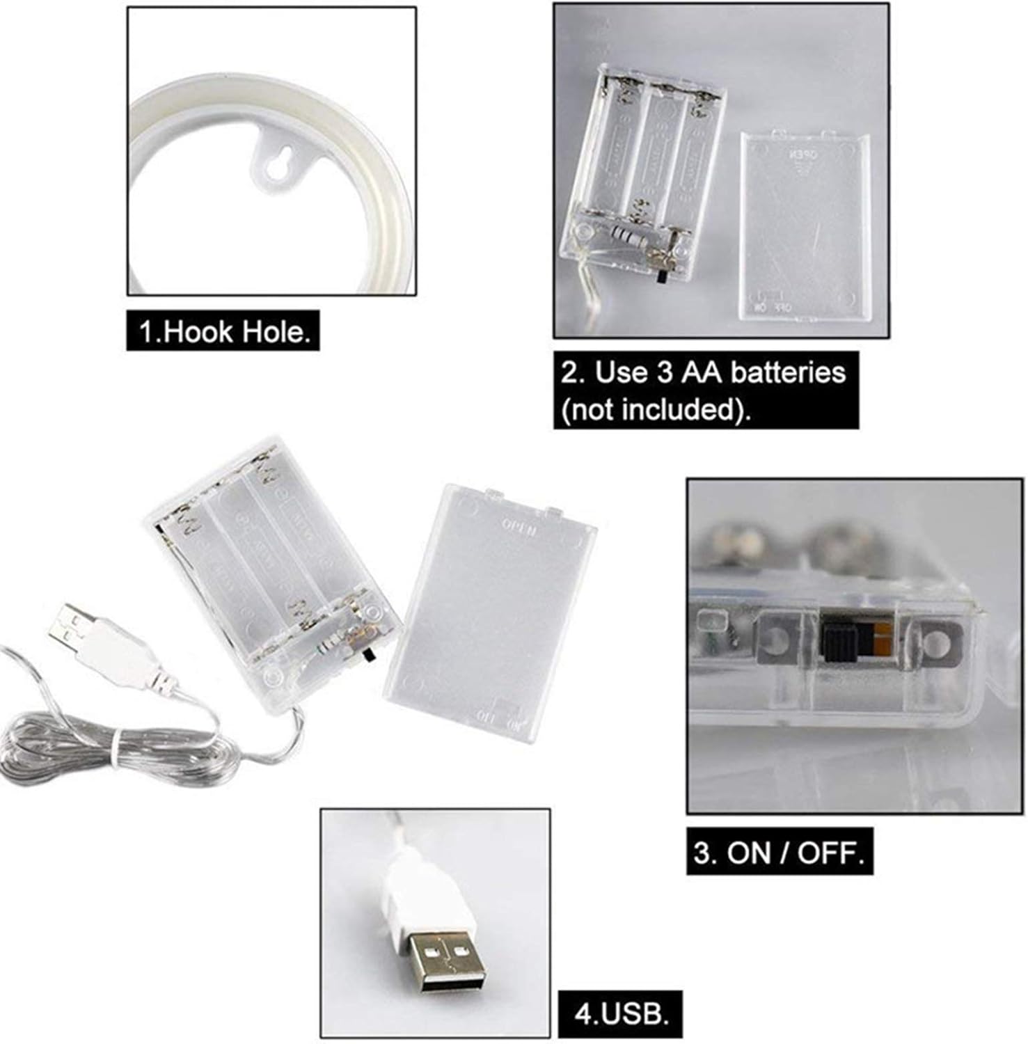 ENUOLI Letrero de letras de neón rosa con letras de neón, con pilas, alimentadas por USB, alfabeto, luces de neón, decoración de pared, palabras