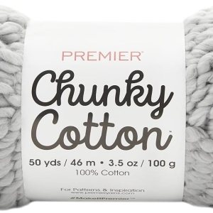 Premier Yarns Storm Yarn – Hilo grueso de algodón Premier Yarns Storm Yarn – Hilo grueso de algodón
