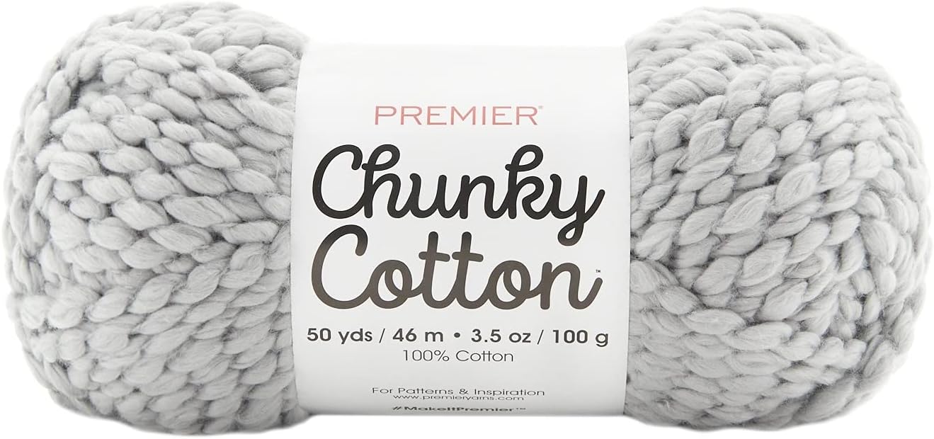 Premier Yarns Storm Yarn – Hilo grueso de algodón