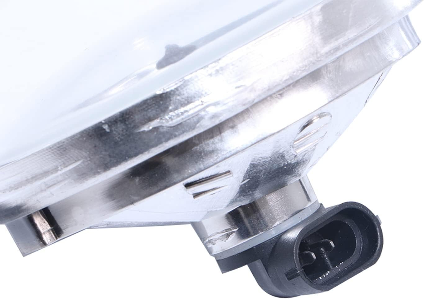 1 par motocicleta 4.5 pulgadas diamante corte hielo auxiliar paso lámpara conducción punto niebla luces y lente transparente ámbar luz para Harley