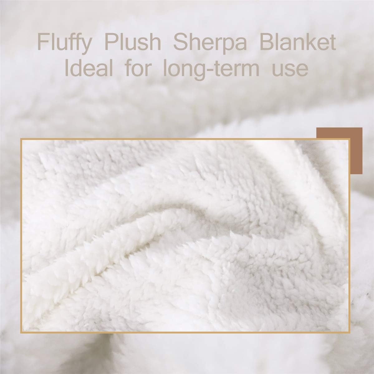 Sleepwish Manta de forro polar Sherpa con patrón de cuadrícula de ajedrez, súper cálida y ligera, para cama, sofá, blanco y negro, tamaño Queen (90