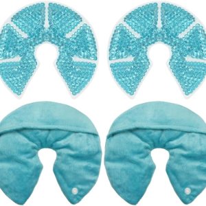 Paquetes de hielo con cuentas de gel para pecho calientefrío, almohadillas de calor para lactancia materna, dolor de lactancia, mastitis, Paquetes de hielo con cuentas de gel para pecho calientefrío, almohadillas de calor para lactancia materna, dolor de lactancia, mastitis,