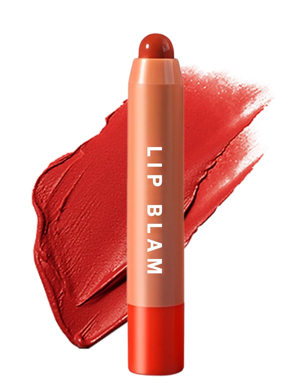 Bálsamo labial tintado hidratante, bálsamo labial de beso brillante, lápiz labial cremoso de larga duración, acabado jugoso de brillo transparente,
