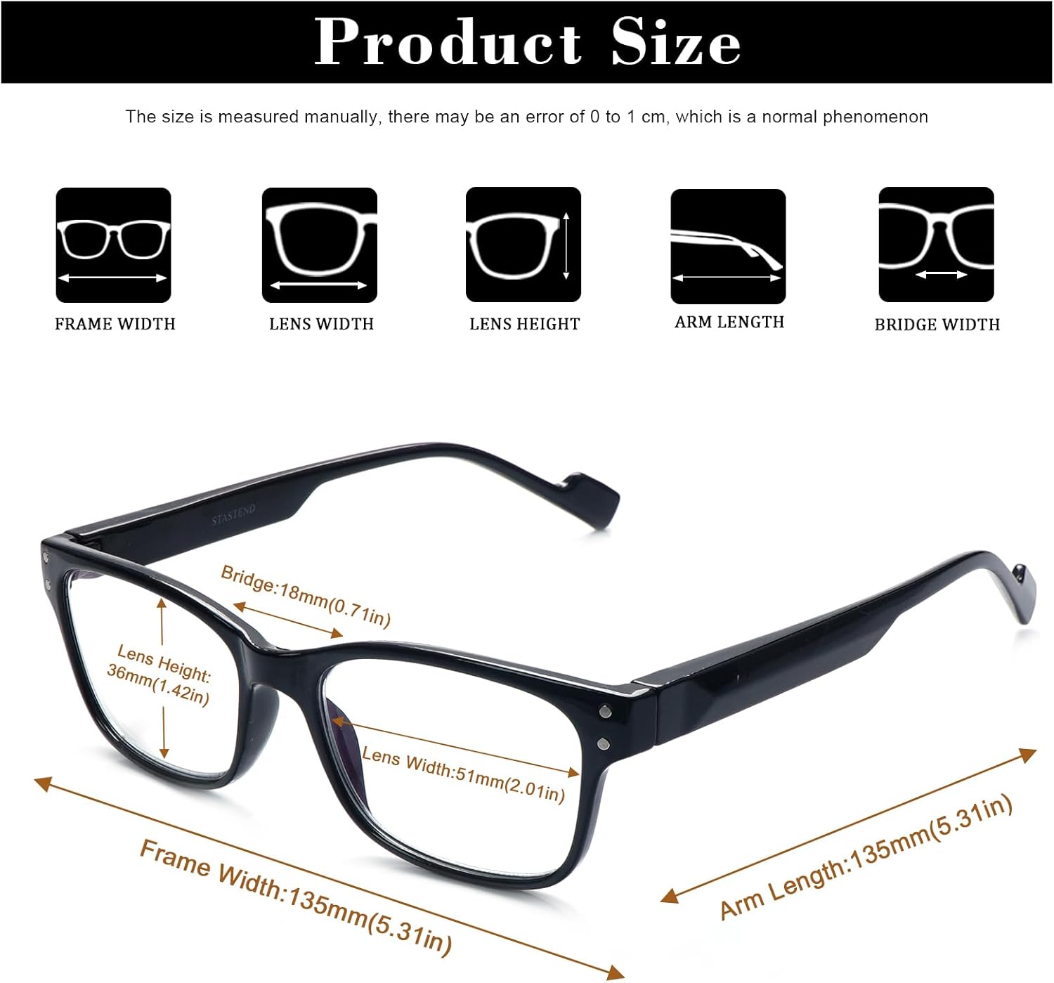 Paquete de 5 lentes de lectura de moda con bloqueo de luz azul para hombres y mujeres, filtro antirreflejos, lentes con bisagra de resorte