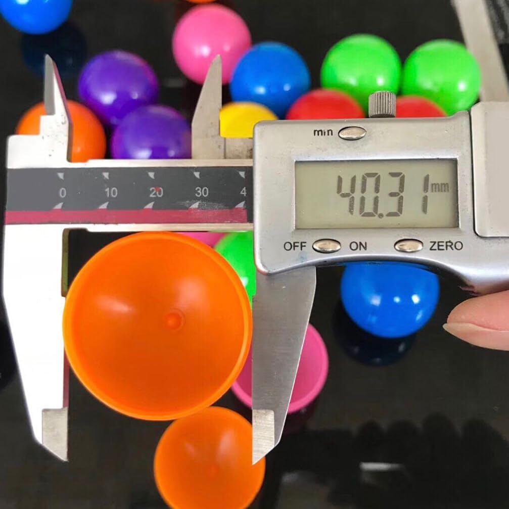 Zerodeko 100 Uds., bolas de lotería para fiesta, bolas de lotería de colores, bolas de pong, bolas de sorteo, bolas de juego de lotería, bolas de