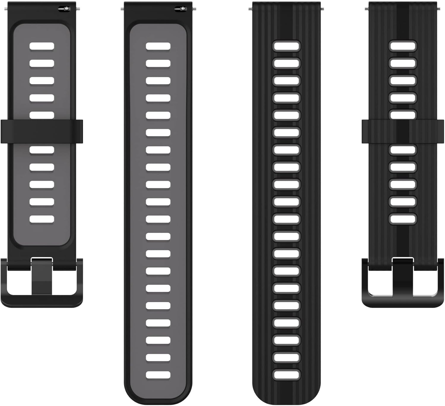Chofit Correas de repuesto compatibles con Amazfit Bip 5BalanceCheetahGTR 4GTR 3 ProGTR 3, pulsera deportiva de silicona suave de liberación rápida