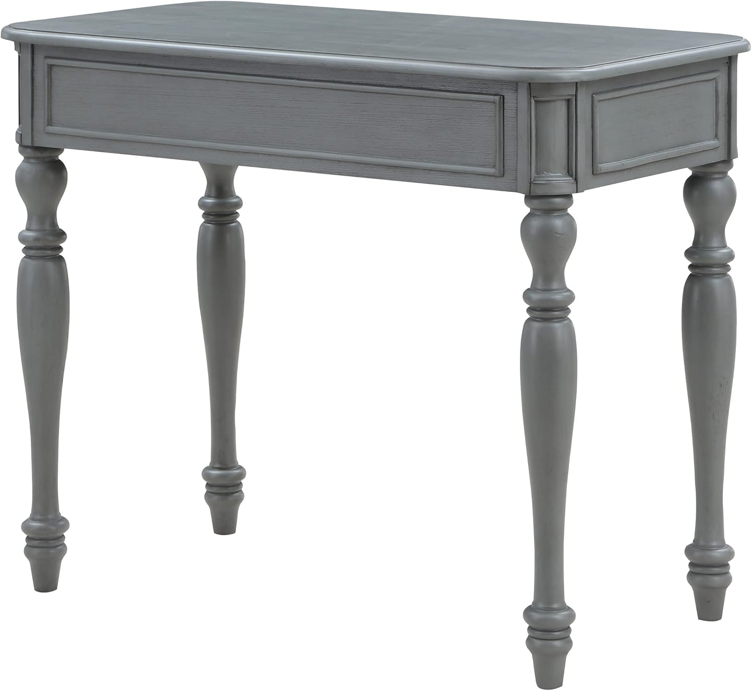 OSP Home Furnishings Country Meadows – Escritorio de 36 pulgadas con cajón, color gris plantación