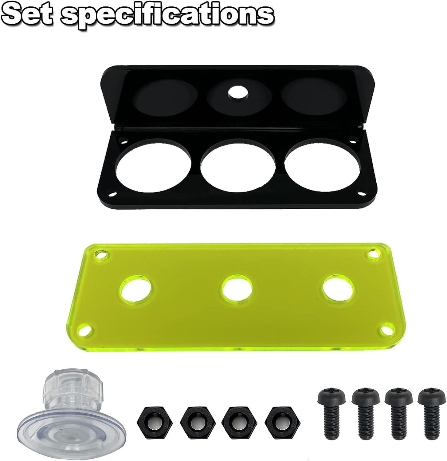 Coral Frag – Soporte para fragmentos de coral con potente doble ventosa, estante acrílico de coral se puede utilizar para soporte de coral de fuente