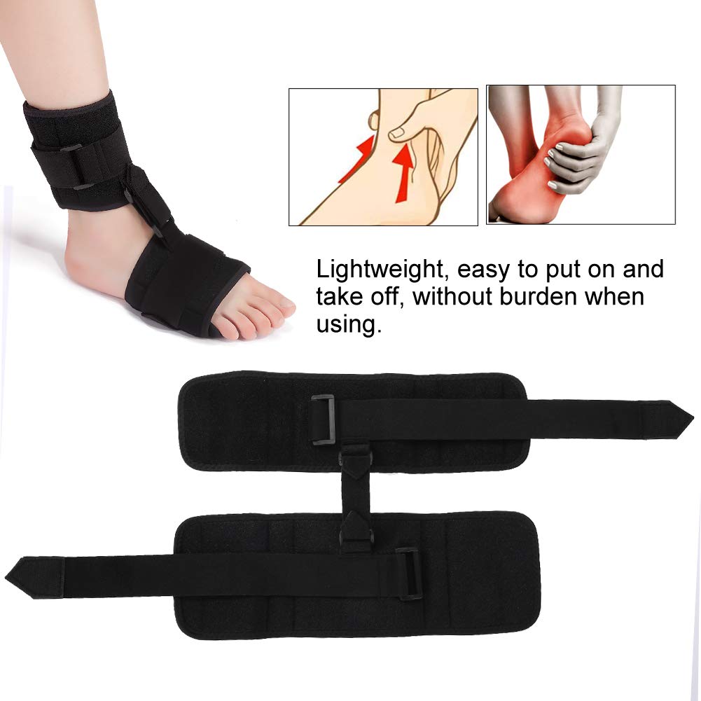 AFO – Soporte de pie para caminar, uso como soporte AFO izquierdo o derecho, soporte de ortesis de tobillo para hombres y mujeres, los soportes de