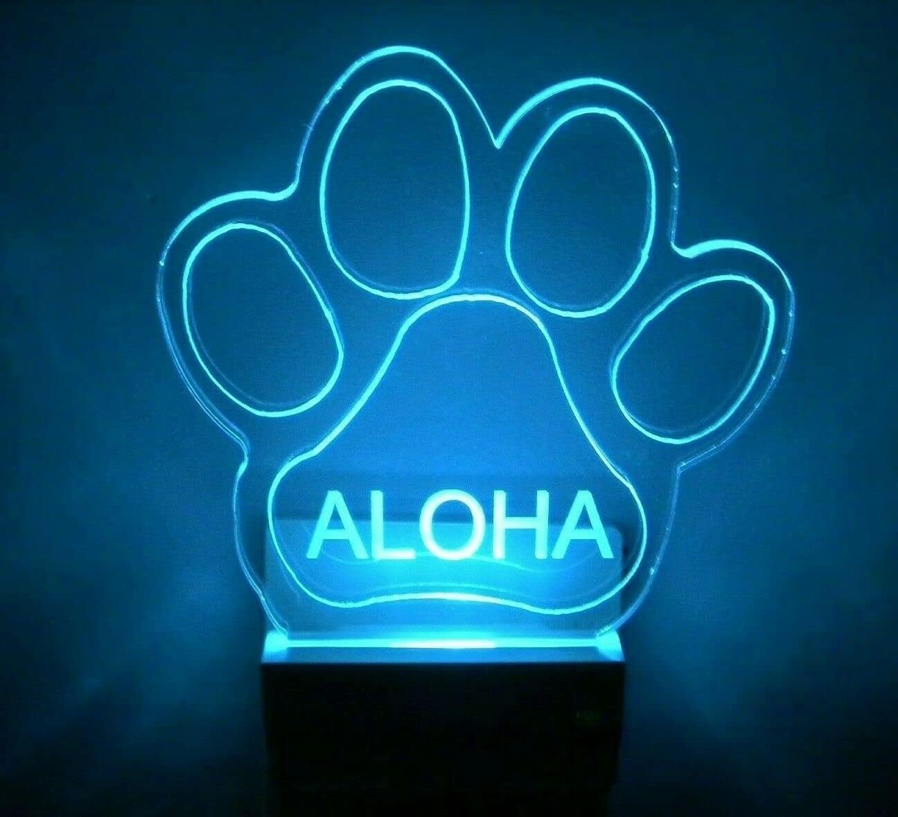 Luz nocturna multicolor personalizada LED enchufable, luz nocturna táctil ultra delgada, sensor inteligente del atardecer al amanecer, dormitorio de