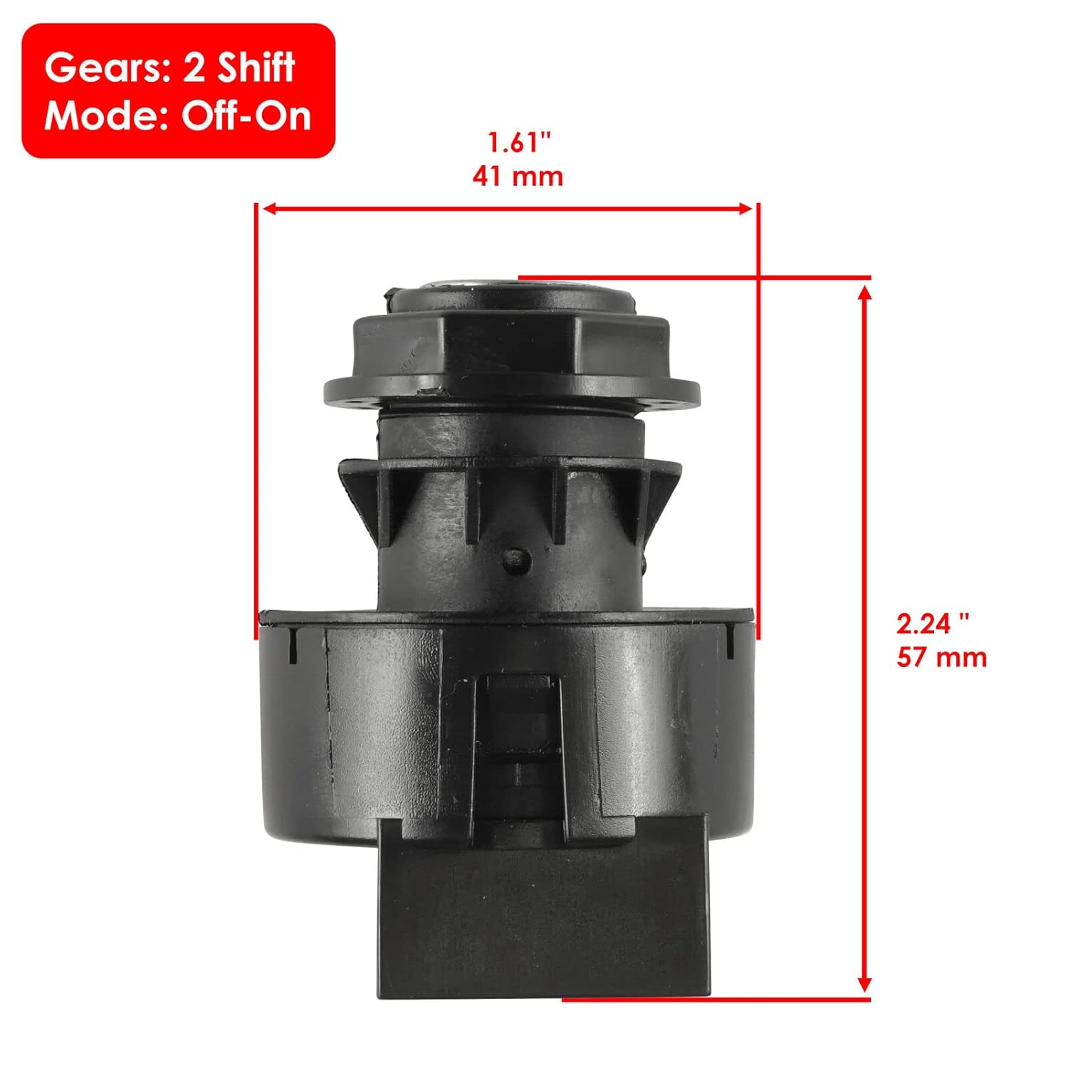 for Ignition Switch Key for Polaris Scrambler 400 500 2X4 4×4 2000 Mod-ZTF1-10322
