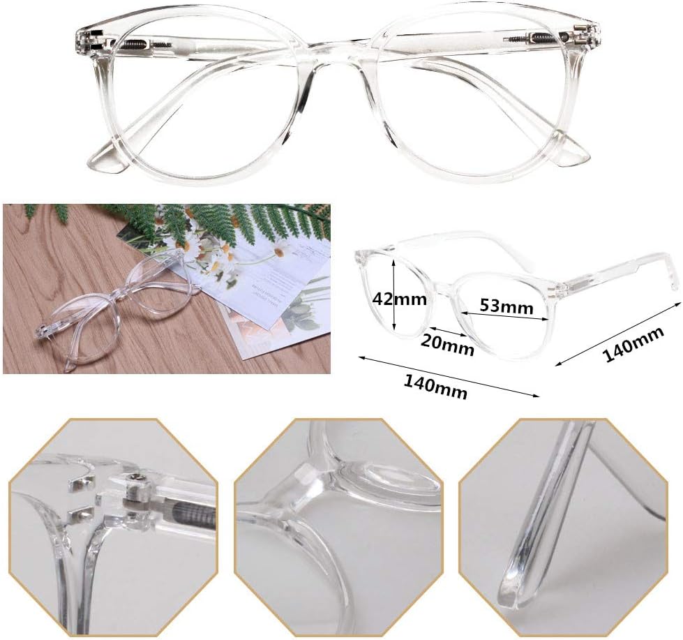 Juego de 3 anteojos de lectura con bisagra de resorte, lentes de lectura a la moda, color negro o tortuga, para hombres y mujeres