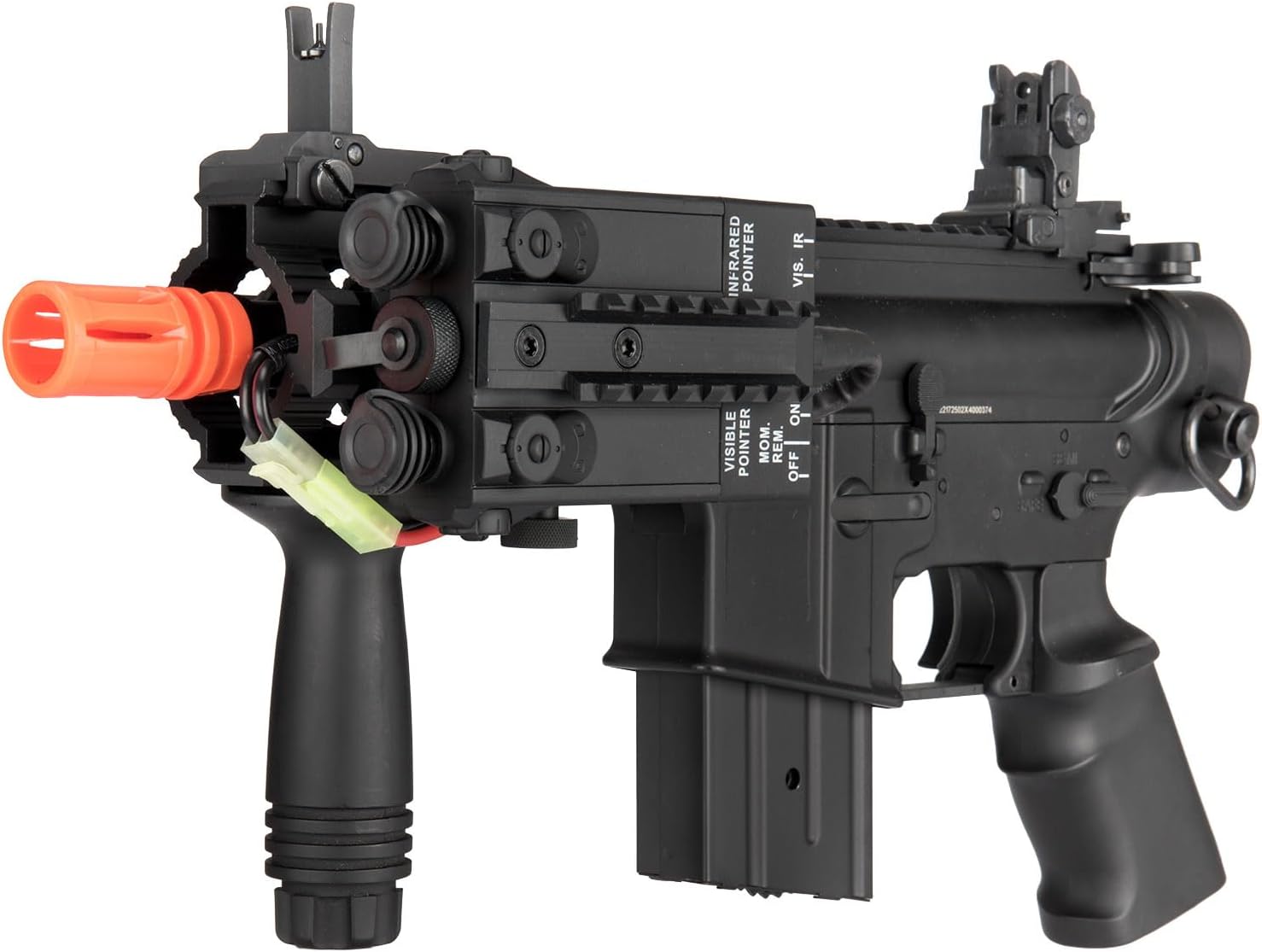 GoldenBall X JG M4 CQB Pistola Stryker Caja de cambios de metal completa AEG Airsoft Rifle