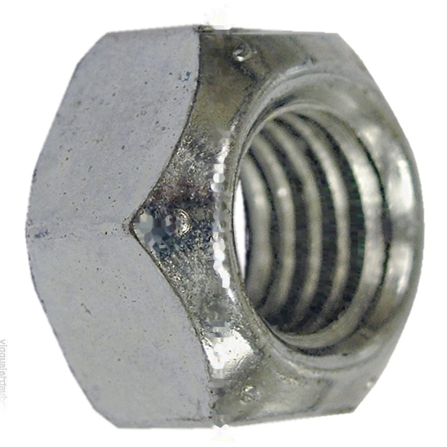 (Cantidad 25pcs) 12-13 All Metal Top Lock Tuerca Grado C ZINC Juego de sujetadores de hardware chapado en zinc RV2971S