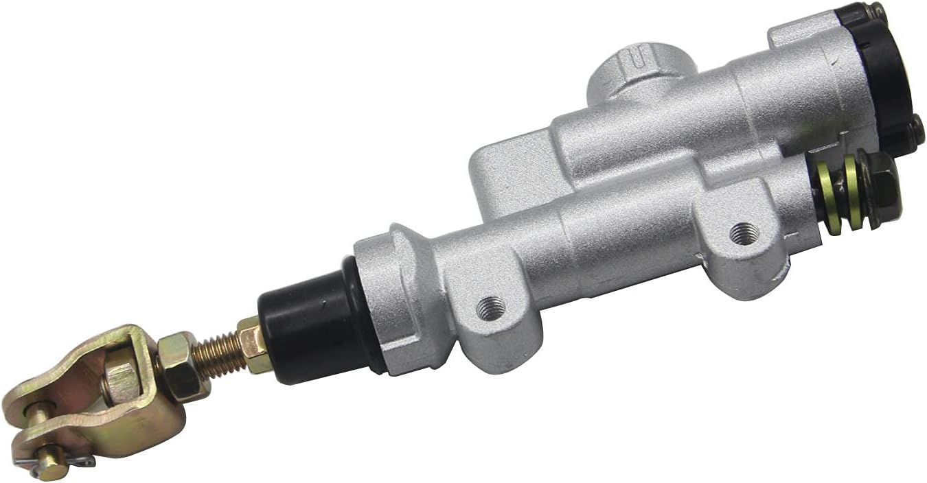 ZOOKOTO Bomba hidráulica universal del cilindro maestro, cilindro maestro del freno trasero cilindro de freno de pie trasero para Honda CRF 250R
