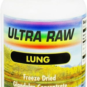 Ultra Enterprises Ultra Raw Pulmón 200mg Apoyo Glandular, Sustancia Pulmonar, Vaccum Dried, Desgrasado, Sin Cortar, 100% Puro, Glándulas Bovinas Sin Ultra Enterprises Ultra Raw Pulmón 200mg Apoyo Glandular, Sustancia Pulmonar, Vaccum Dried, Desgrasado, Sin Cortar, 100% Puro, Glándulas Bovinas Sin