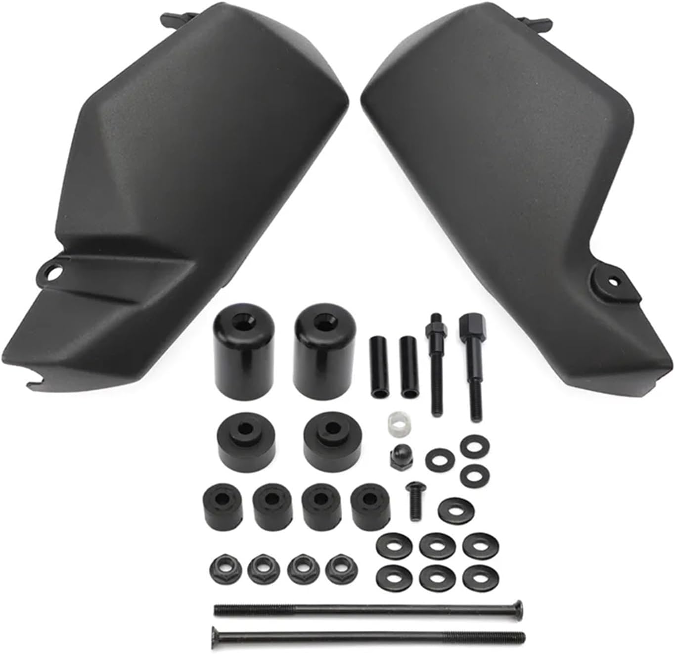 LeosHi Compatible with V-Strom DL650 Motorcycle Hand Guard Handguards Handlebar Guards DL 650 V Strom 2015 2016 2017 2018 2019 (Size  A Set)